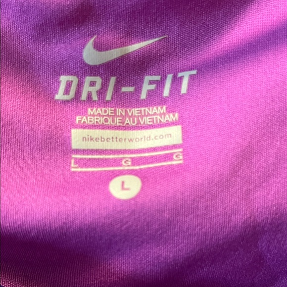 Nike Purple Dri-FIT Performance Top - Picture 2 of 3